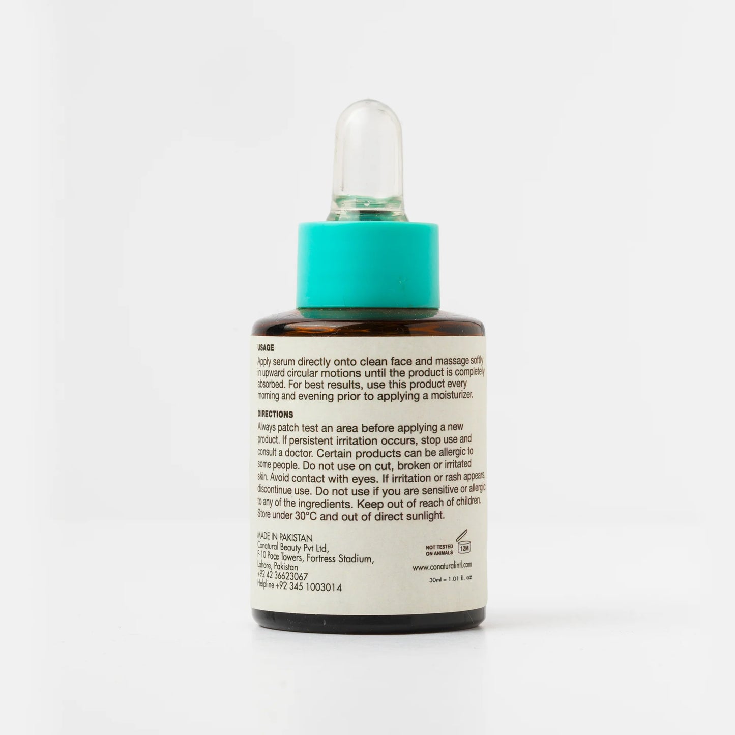 CoNatural Niacinamide 10% + Zinc 1% Skin Serum, 30ml
