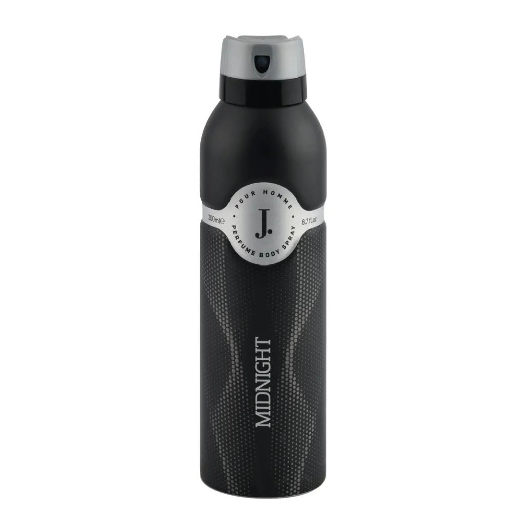 Junaid Jamshed J. Midnight Body Spray For Men, 200ml