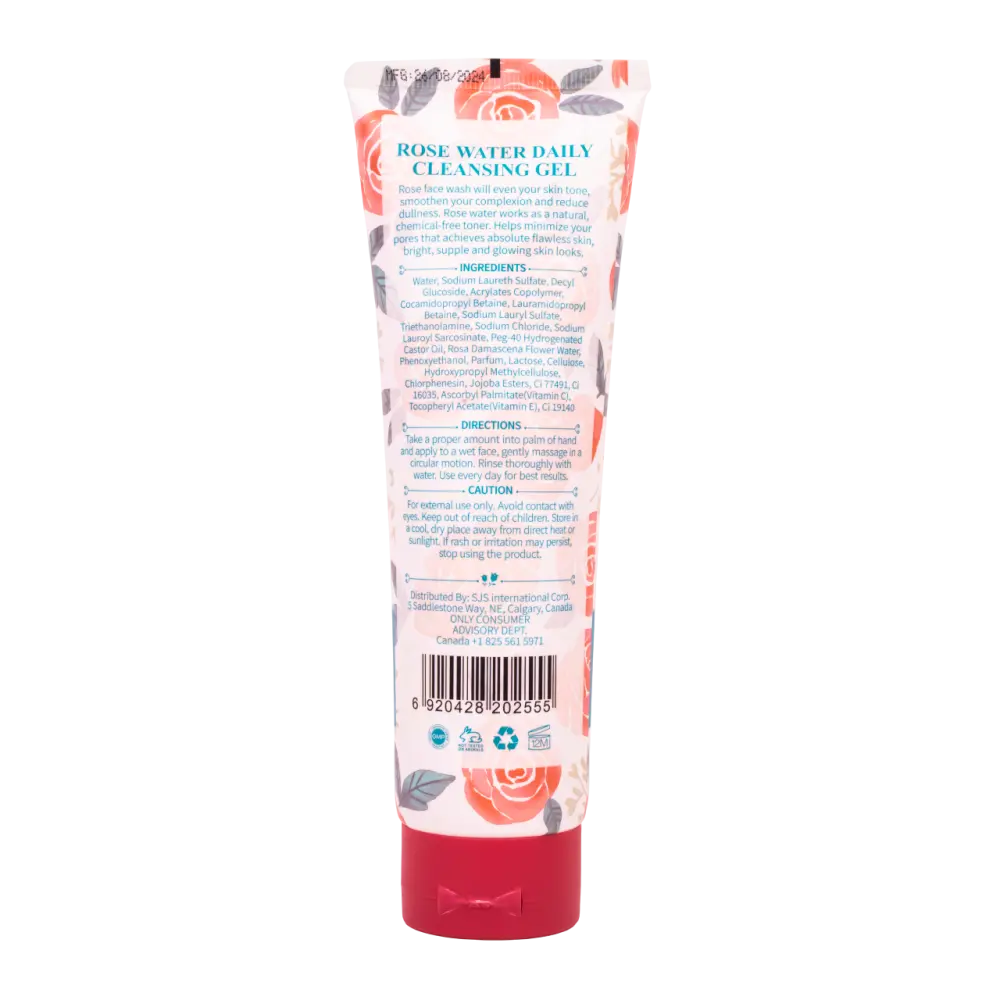 Only The Beauty Experts Rose Water Soothing And Moisturizing Daily Cleansing Gel 150ml