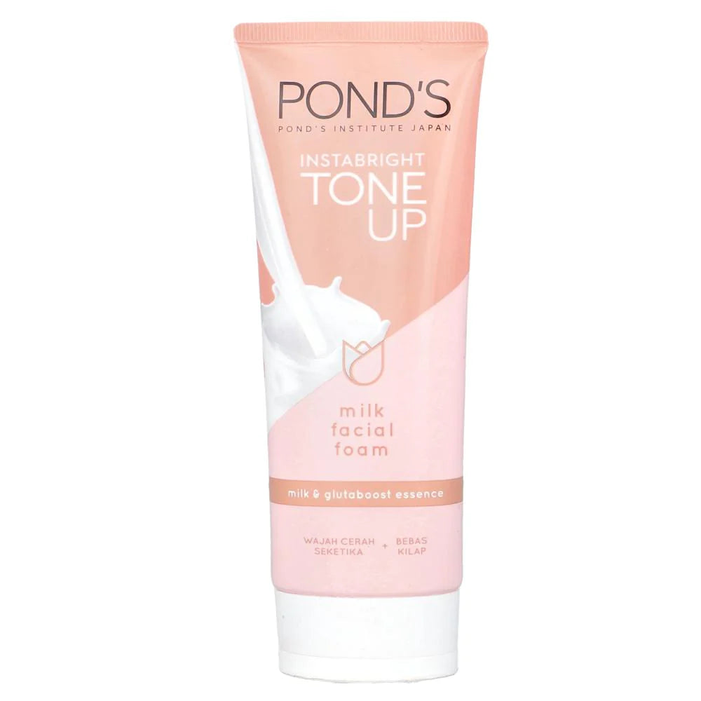 Ponds Instant Bright Tone-Up Milk Facial Foam 100g