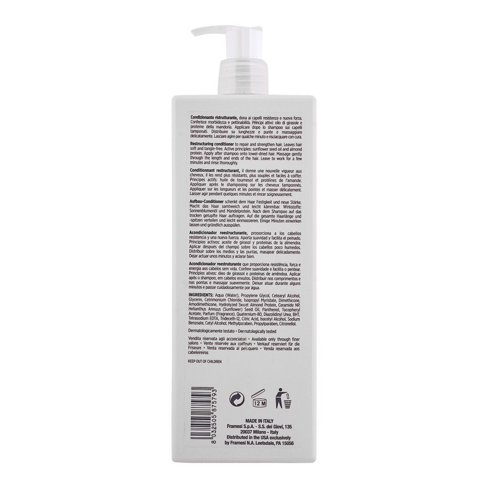 Framesi Morphosis Hair Treatment Line, Hair Repair Conditioner, 1000ml