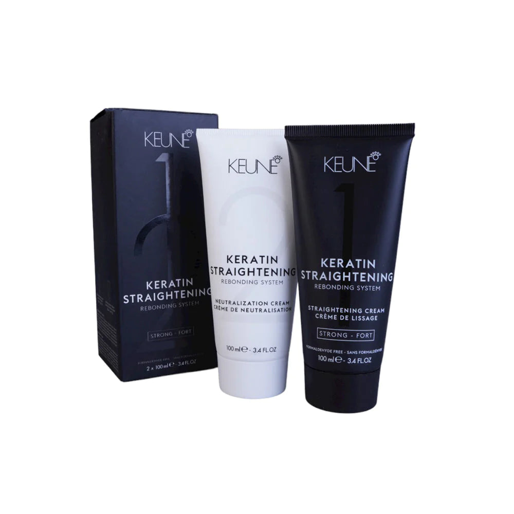 Keune Keratin Straightening Rebonding System 2in1 200ml Poshak Mahal