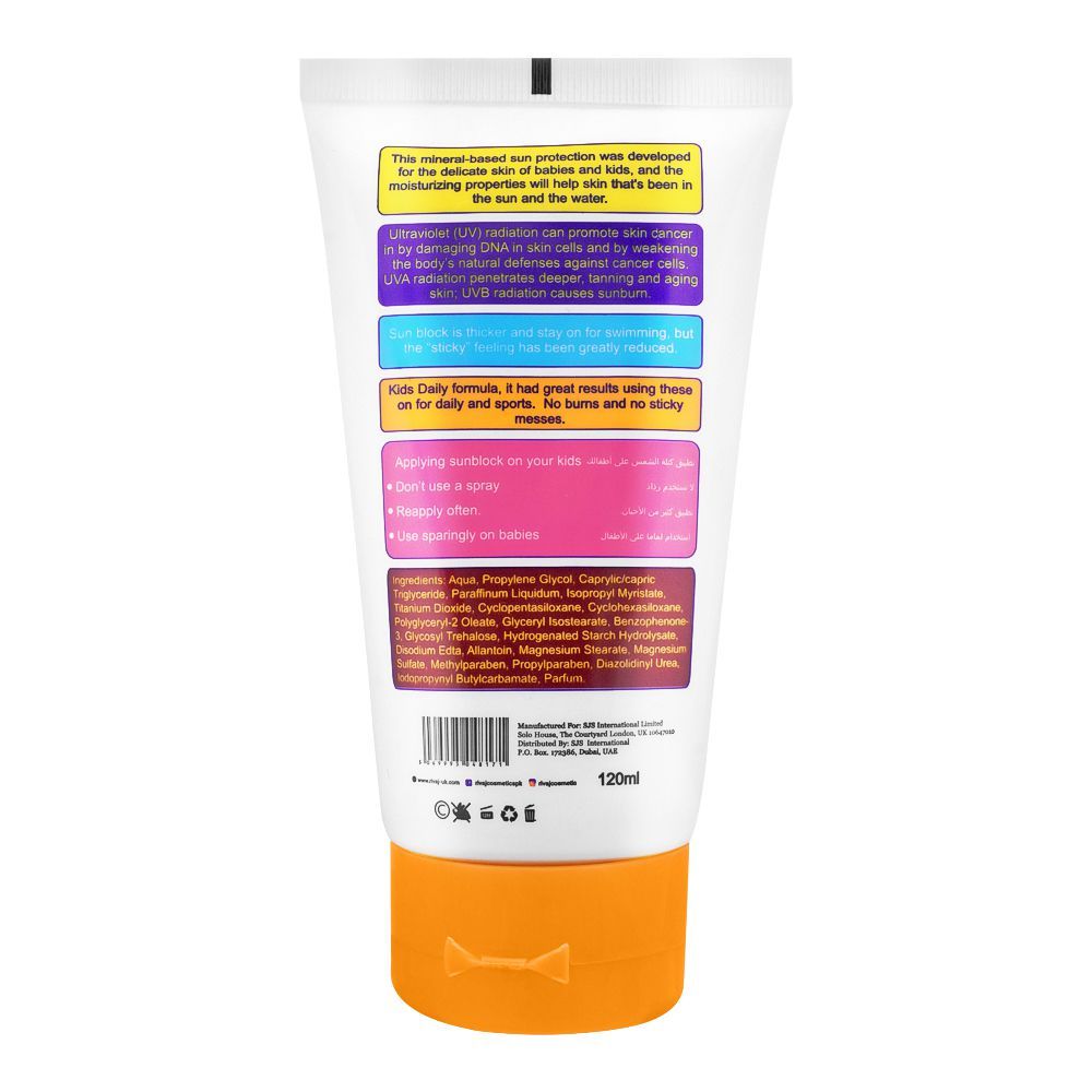 Rivaj Kids Swim & Play Sunblock, SPF-50+, 120ml