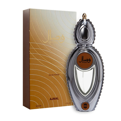 Ajmal Wisal Eau De Parfum 50ml perfume and box set for men and women