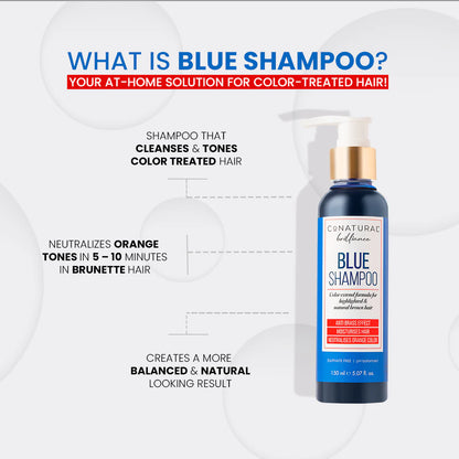 CoNatural Blue Shampoo, 150ml