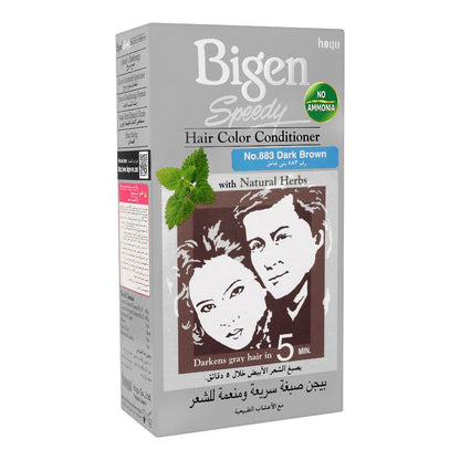 Bigen Speedy Hair Color Conditioner, Dark Brown 883