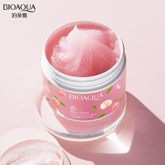 BioAqua Peach Extract Fruit Acid Exfoliating Face Gel Cream, 140g