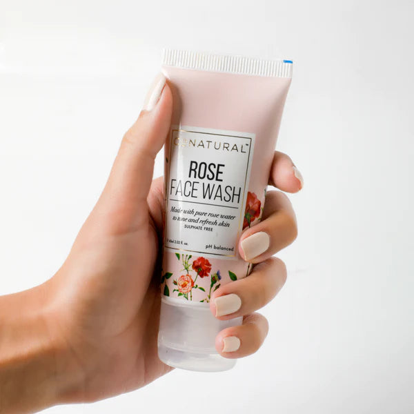 CoNatural Rose Face Wash