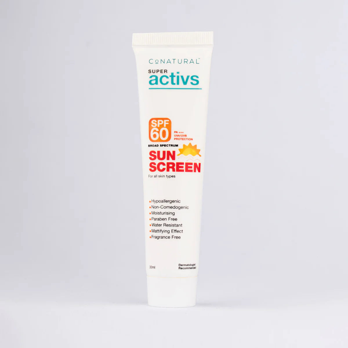 CoNatural Sunscreen SPF 60, 30ml