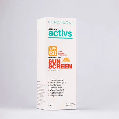 CoNatural Sunscreen SPF 60, 30ml