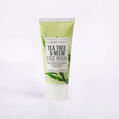 CoNatural Tea Tree & Neem Face Wash