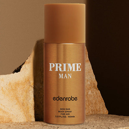 100% Original Edenrobe Prime Men's Deodorant 150ml with long-lasting fresh marine fragrance, available online at Poshak Mahal Pakistan.