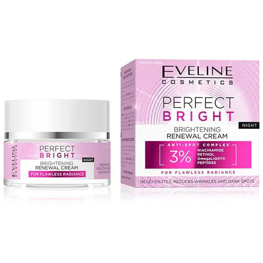 Eveline Perfect Bright Brightening Renewal Night Cream 50ml