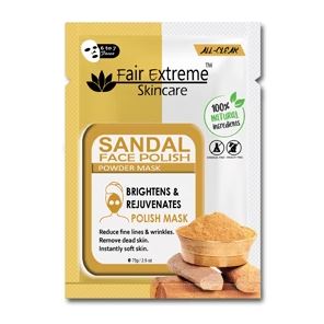 Fair Extreme Sandal Polish Powder Mask, 75g – Brightens & Rejuvenates Your Skin