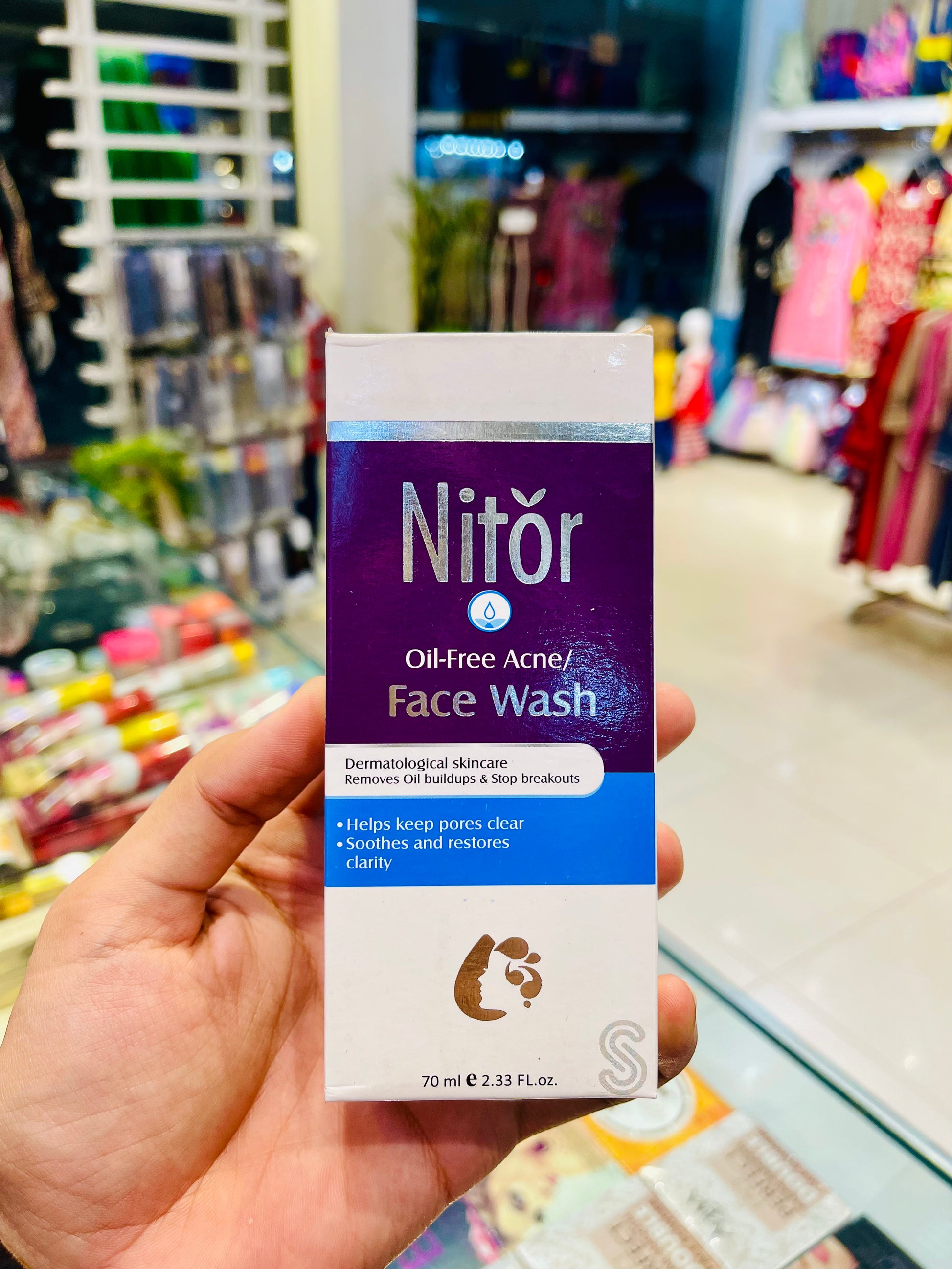 Nitor Riyad Nitor Anti Acne Face Wash 70ml – Poshak Mahal