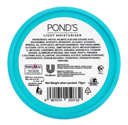 Pond's Light Moisturiser Soft Glowing Skin Cream, 75g