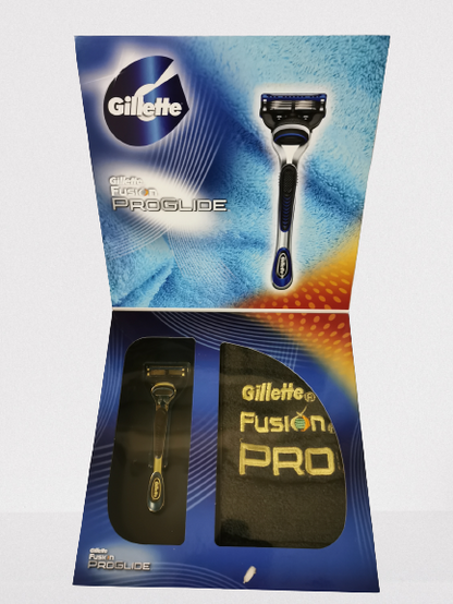 Fusion Razor Gift Set Gillette Razor With Gillette Fusion Pro Towel Gift Set – Poshak Mahal