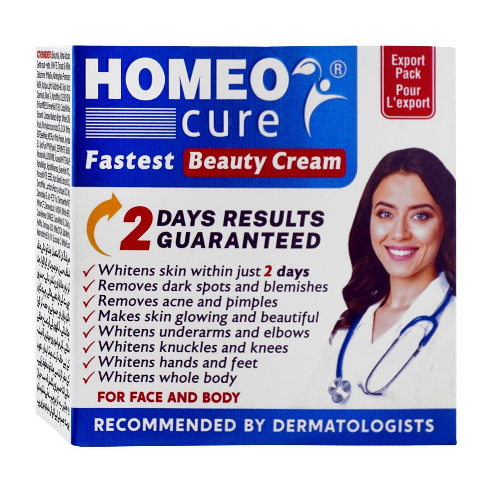 Homeo Cure Face And Body Fastest Beauty Cream