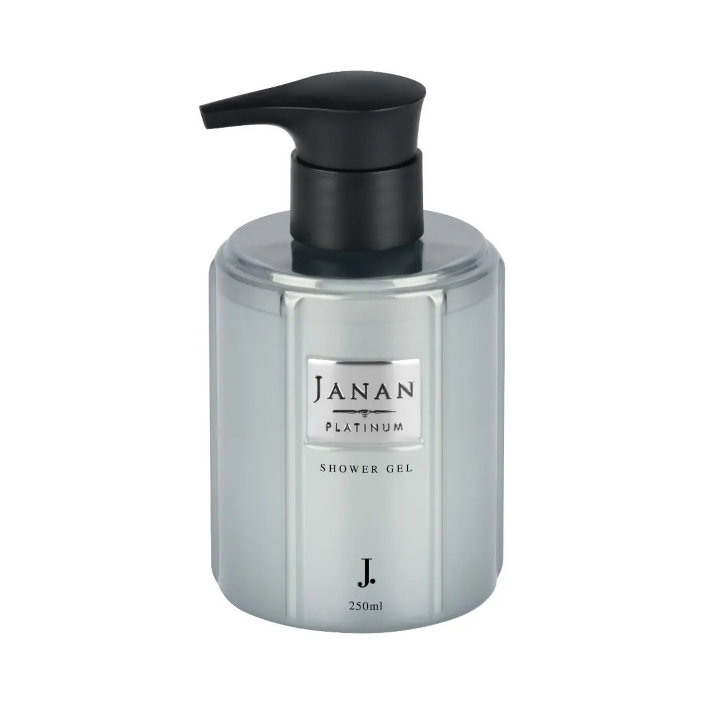 Janan Platinum Shower Gel 250ml premium men’s shower gel with long-lasting citrus and spicy fragrance