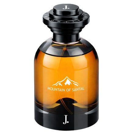 Junaid Jamshed J. Mountain of Santal Perfume 100ml original men’s fragrance bottle with woody sandalwood scent by J. Junaid Jamshed.