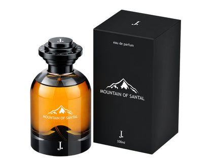 Junaid Jamshed J. Mountain of Santal Perfume 100ml original men’s fragrance bottle with woody sandalwood scent by J. Junaid Jamshed.