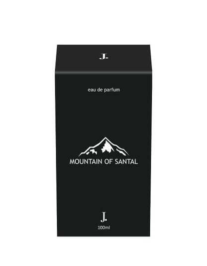 Junaid Jamshed J. Mountain of Santal Perfume 100ml original men’s fragrance bottle with woody sandalwood scent by J. Junaid Jamshed.
