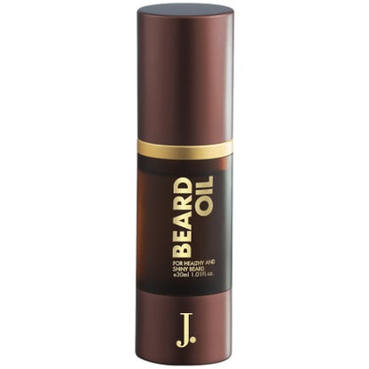 Junaid Jamshed J. Beard Oil Bottle Exclusive 30ml – men’s beard grooming oil for soft, healthy and well-conditioned beard.