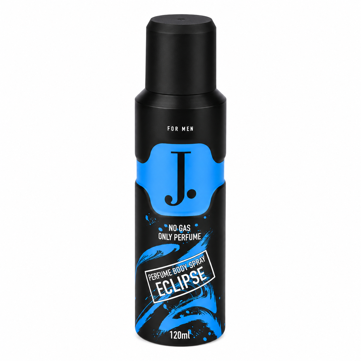 Original Junaid Jamshed J. Eclipse No Gas Perfume Body Spray 120ml for Men – Long Lasting Fresh Fragrance – Poshak Mahal