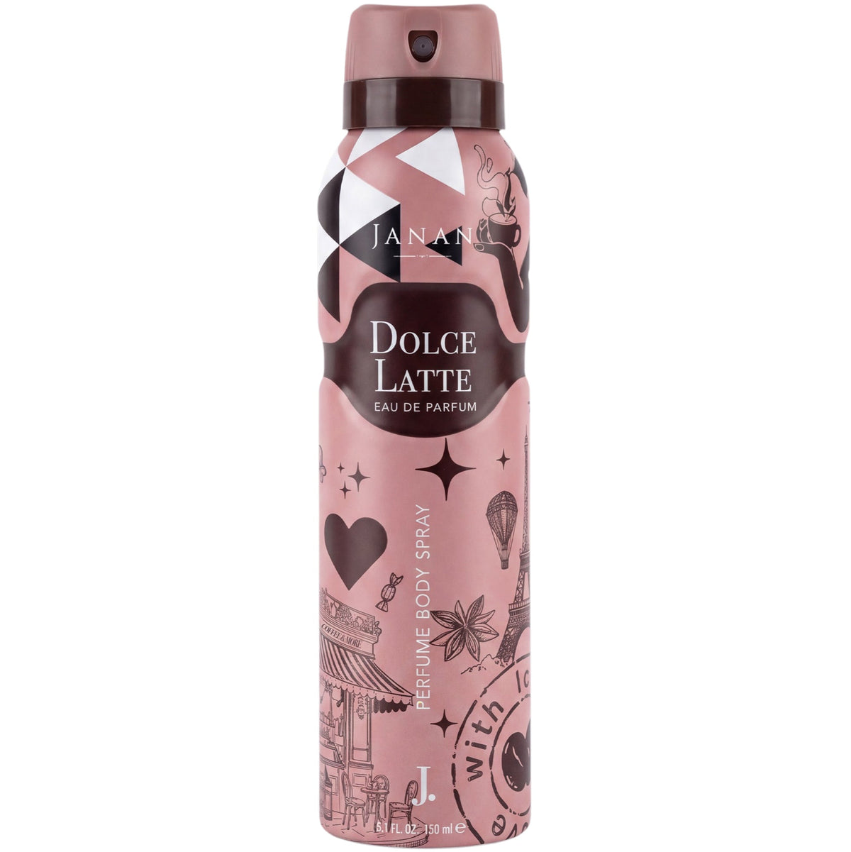 Junaid Jamshed J. Janan Dolce Latte Perfume Body Spray 150ml