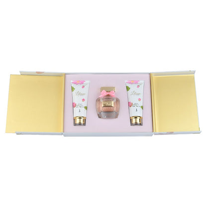 Junaid Jamshed J. Liliane Gift Set for Women – Floral Vanilla Eau De Parfum 100ml with fruity and warm vanilla fragrance.