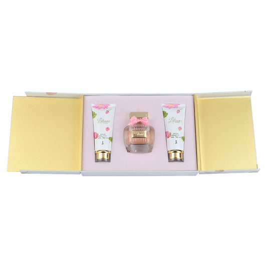Junaid Jamshed J. Liliane Gift Set for Women – Floral Vanilla Eau De Parfum 100ml with fruity and warm vanilla fragrance.