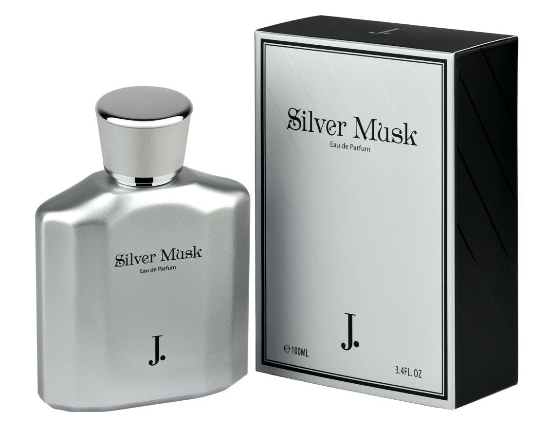Junaid Jamshed Silver Musk fresh musky fragrance perfume 100ml