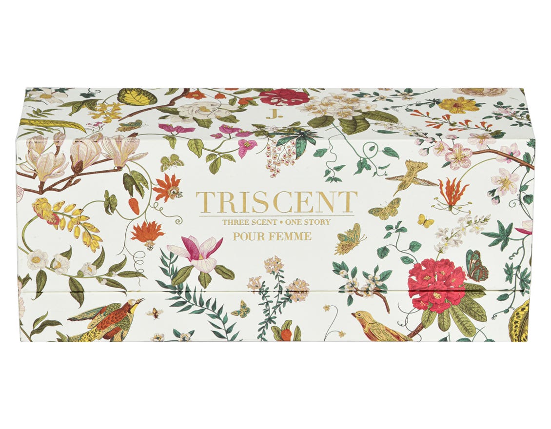 Original Junaid Jamshed Triscent Pour Femme Gift Set for women available in Pakistan
