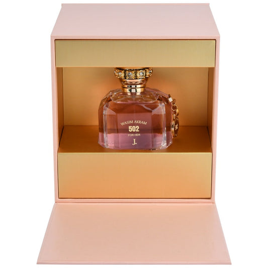 Junaid Jamshed J. Wasim Akram 502 Her Gift Set – women’s perfume set with shower gel and moisturizer.