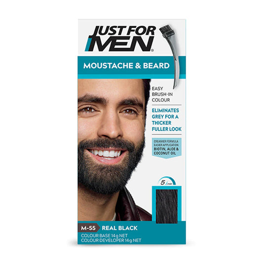 Just For Men - Mustache & Beard Color - Real Black (M55)