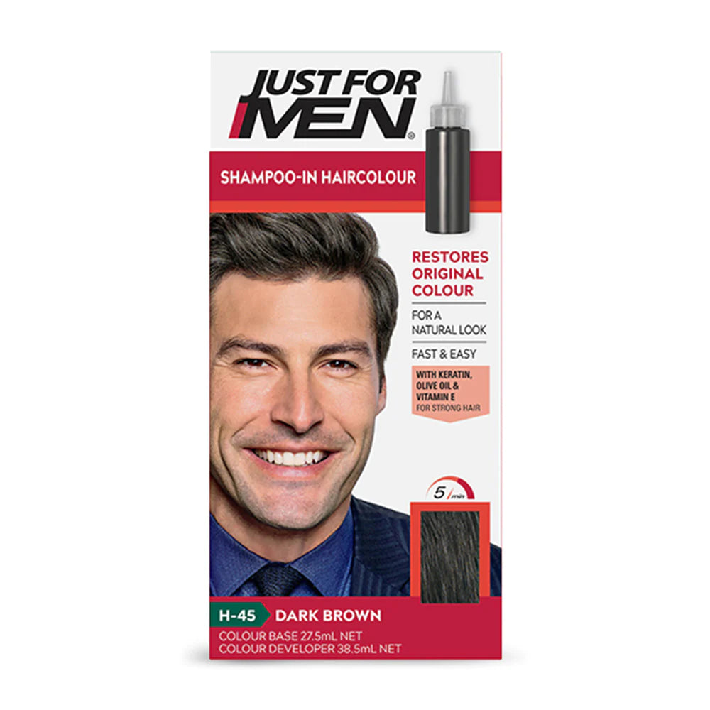 Just For Men - Shampoo-In Haircolour - Dark Brown (H-45)