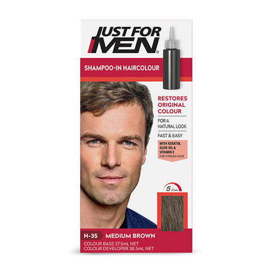 Just For Men - Shampoo-In Haircolour - Medium Brown (H-35)