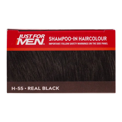 Just For Men - Shampoo In Hair Colour - Real Black (H-55)