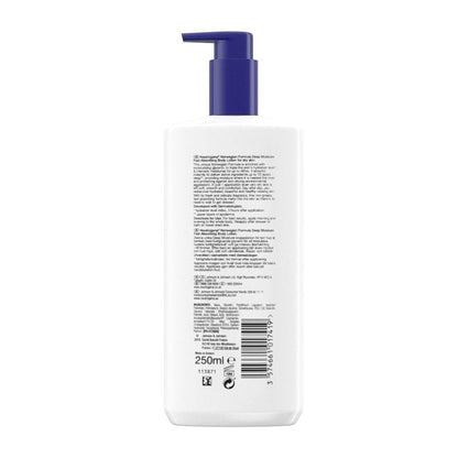 Neutrogena Deep Moisture Dry Body Lotion, Fast Absorbing Body Lotion For Dry Skin, 250ml