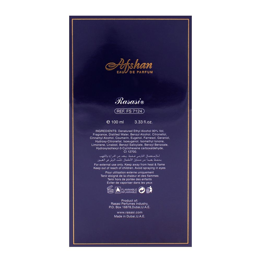 Rasasi Afshan Perfume, 100ml