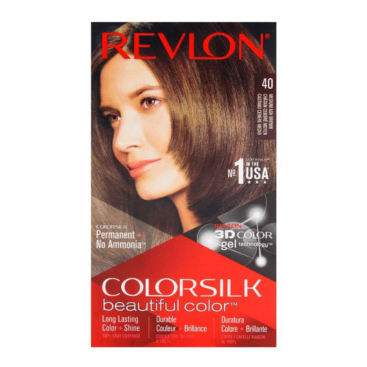 Revlon Colorsilk - Medium Ash Brown Hair Color, 40