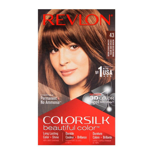 Revlon Colorsilk - Medium Golden Brown Hair Color, 43