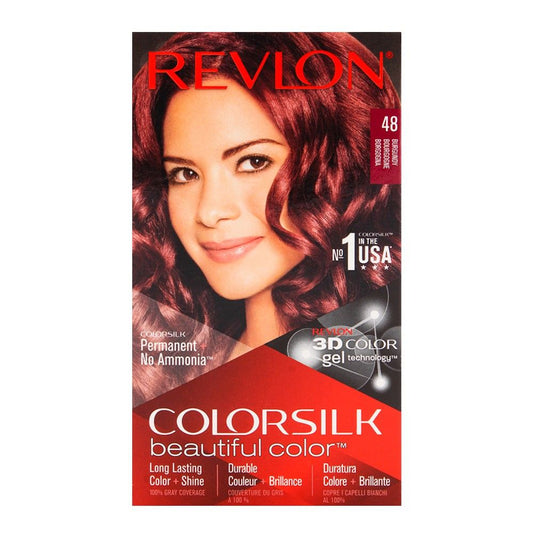 Revlon Colorsilk - Burgundy Hair Color, 48