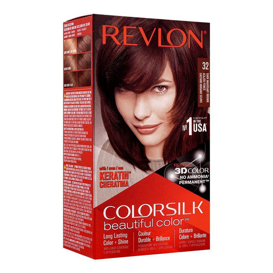 Revlon Colorsilk - Dark Mahogany Brown Hair Color, 32