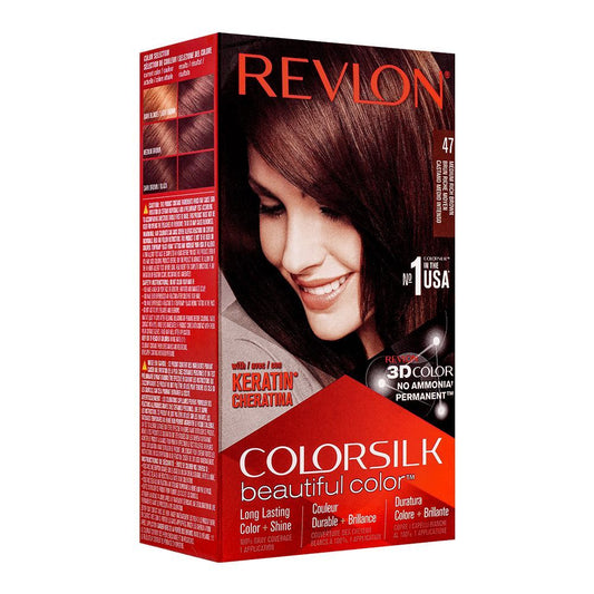Revlon Colorsilk - Medium Rich Brown Hair Color, 47