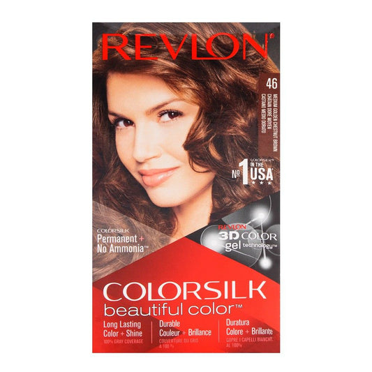 Revlon Colorsilk - Medium Golden Chestnut Brown Hair Color, 46