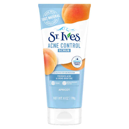 St. Ives Acne Control Apricot Face Scrub 6Oz/170g