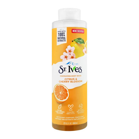 St. Ives Citrus & Cherry Blossom Energizing Body Wash