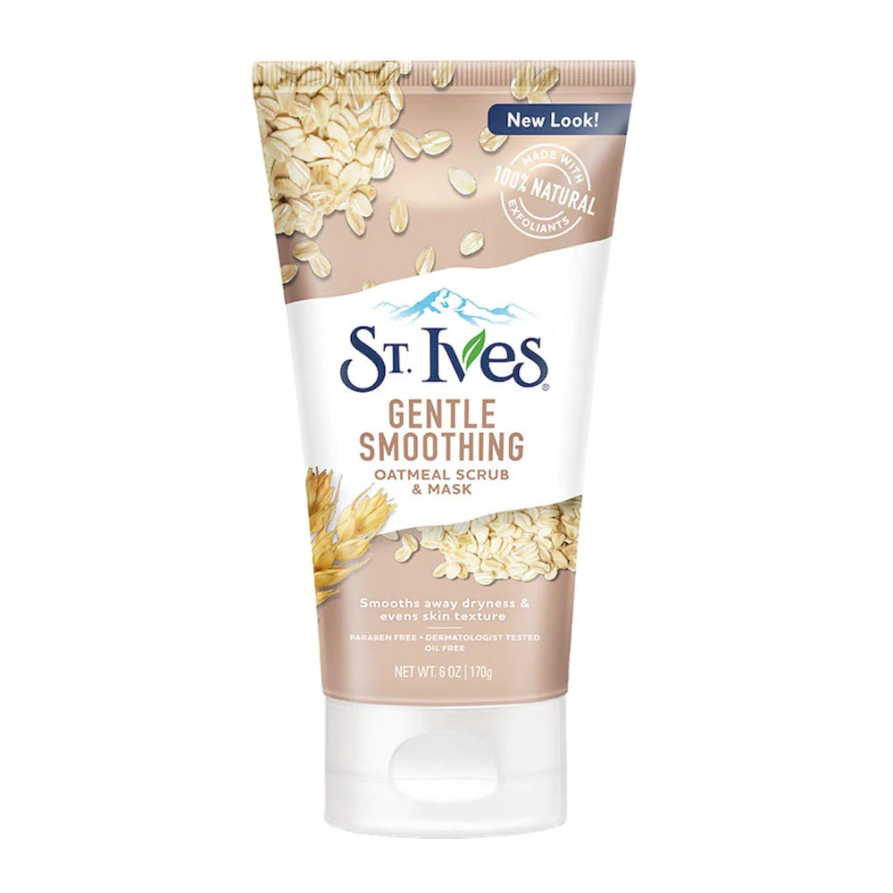 St. Ives Face Mask Gentle Smoothing Oatmeal Scrub Mask 6Oz/ 170g