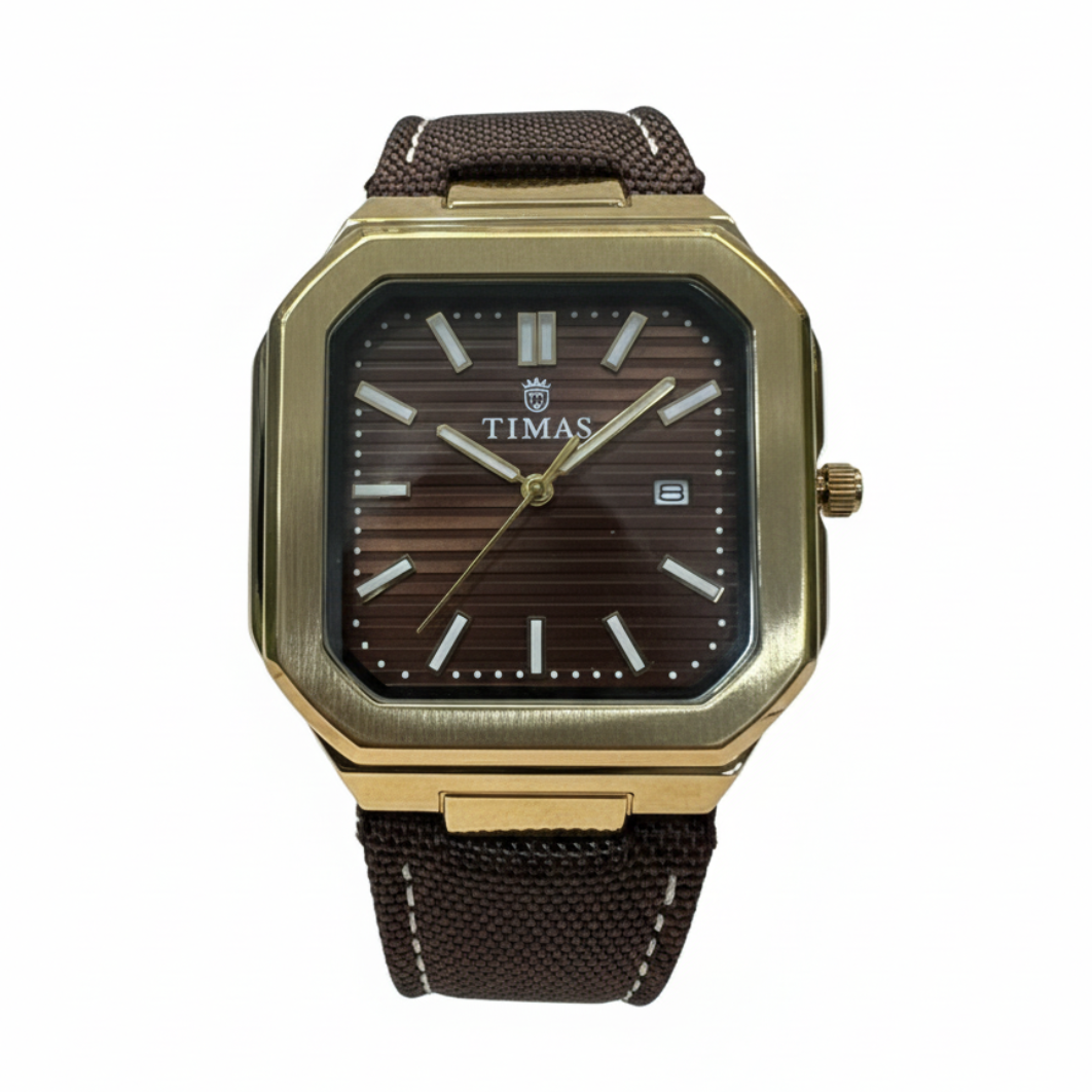 Timas Watch with Comfortable Fabric Strap